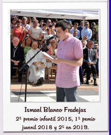 Ismael Blanco Fradejas 2º premio infantil 2015, 1º pemio juvenil 2018 y 2º en 2019.